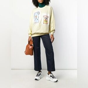 Acne Studios x Grant Levy Lucero Ceramic
Patches Sweatshirt size XS